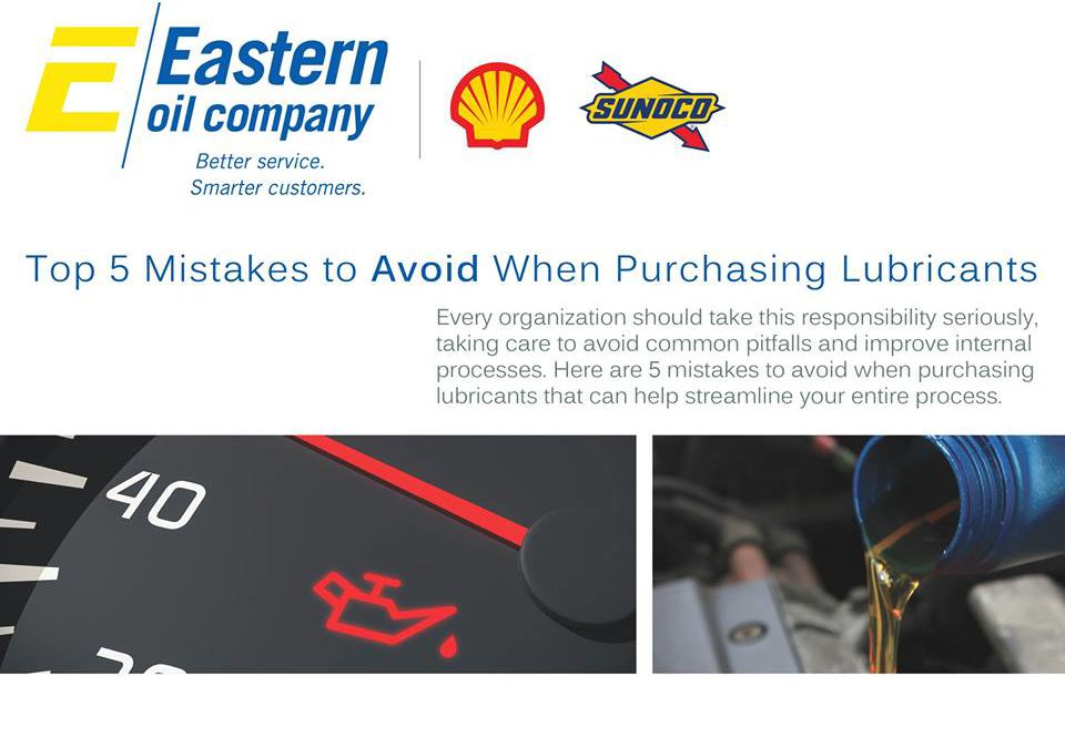 Top 5 Mistakes to Avoid When Purchasing Lubricants